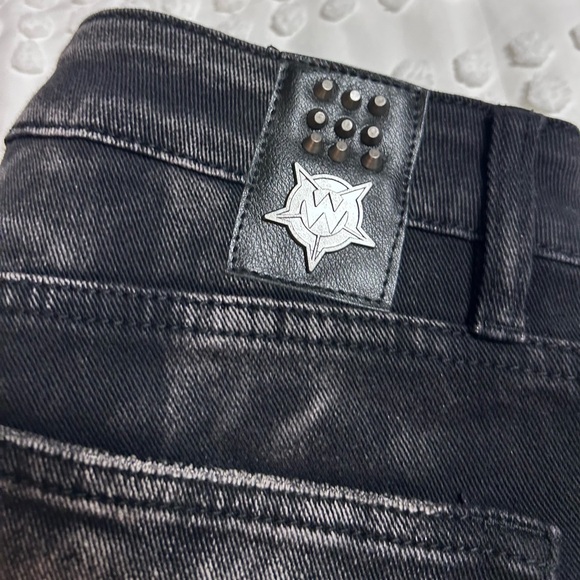Wornstar HeadHunter Black Denim Jeans - Picture 1 of 8